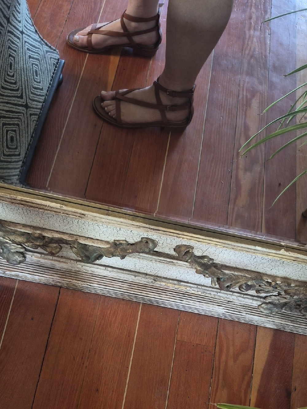 ITALIAN MADE strappy Flat